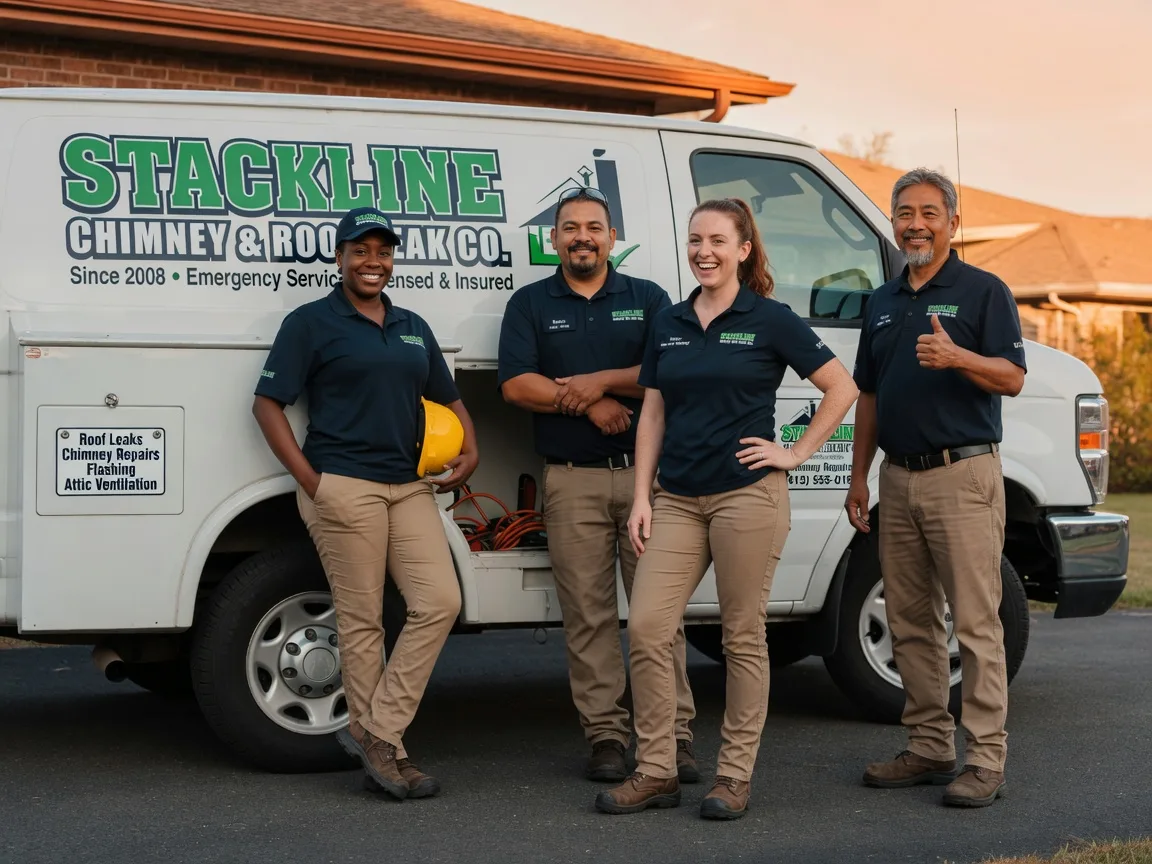 Chimney flashing repair company in Dracut, MA